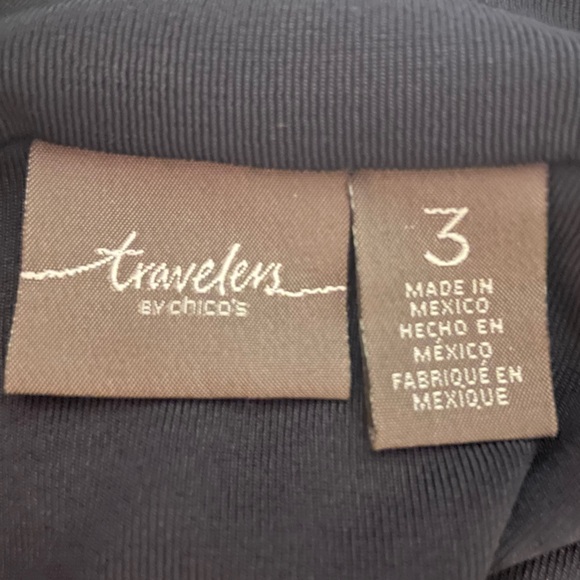 Casual Long-Sleeved Jacket - Chico’s Size 3 (Comparable to a Size Large) - Picture 6 of 8